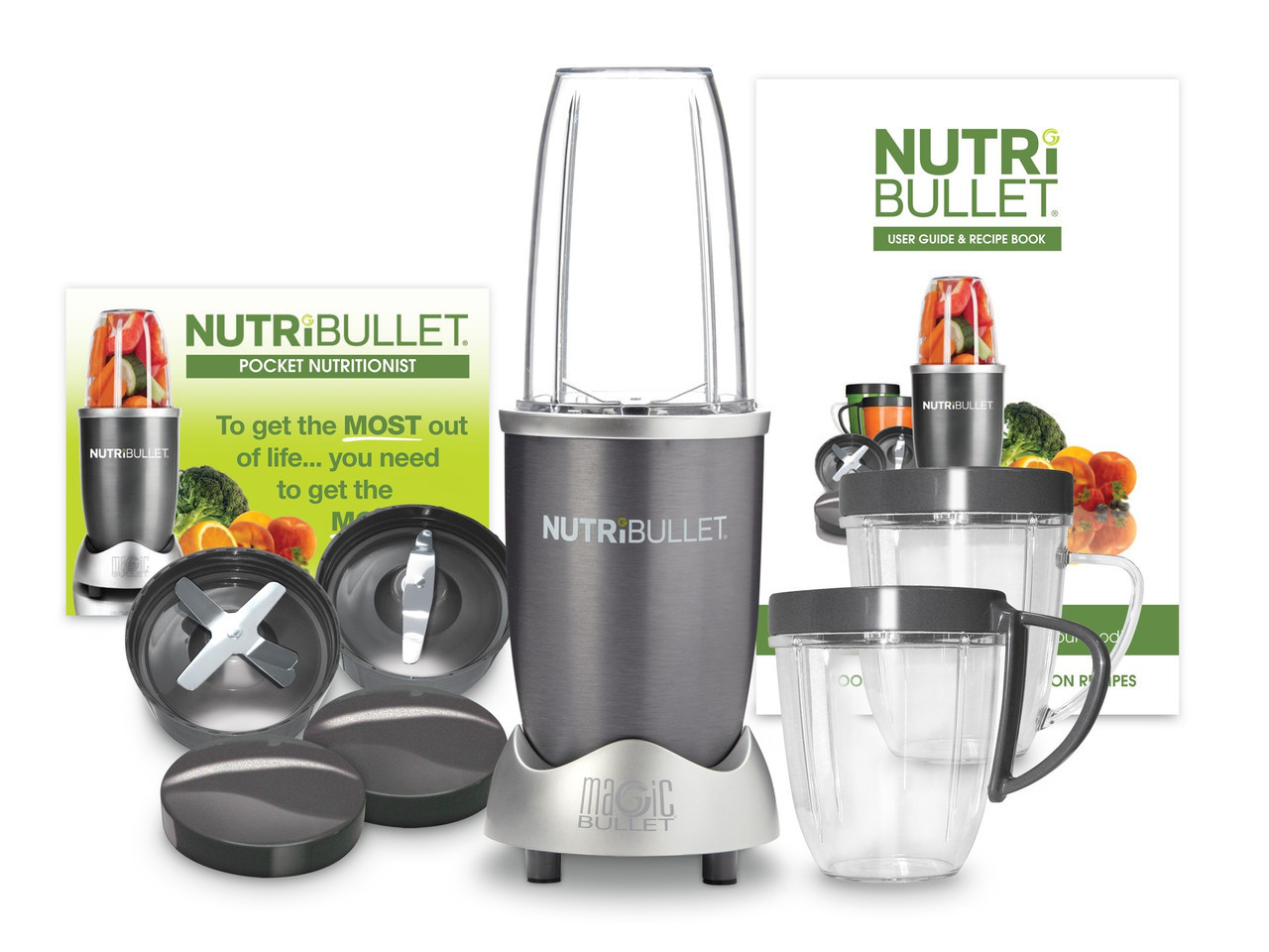 Блендер Nutribullet Кухонний процесор Нутрібулет, 600 Вт - мініатюра 2