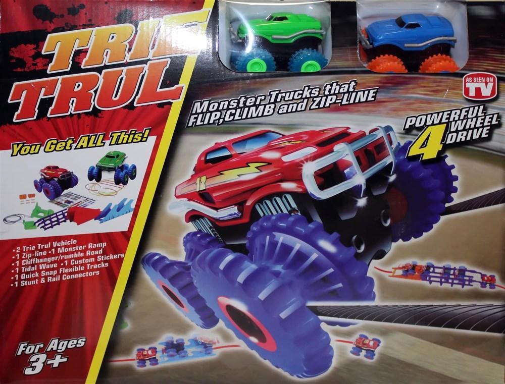 Дитяча гоночна траса Trix Trux Монстр Тракі + 2 машинки в комплекті - мініатюра 3