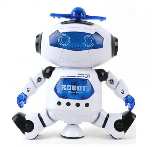 Танцюючий робот Dancing Robot Дитяча інтерактивна іграшка музичний робот, що світиться - мініатюра 6