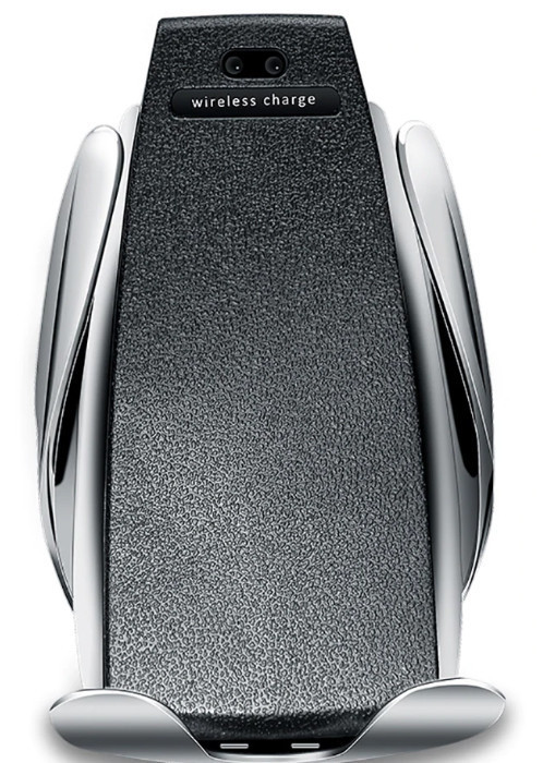 Автотримач телефону з функцією бездротової зарядки S5 Techno Smart Sensor Розумний тримач смартфона для авто - мініатюра 3