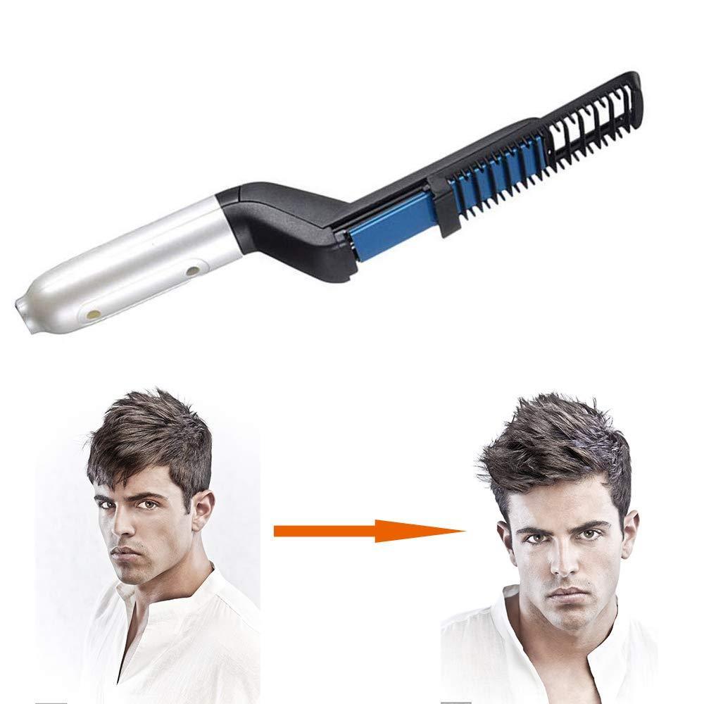 Випрямляч для бороди NG-MODELLIN Чоловіча плойка для розгладження бороди та волосся - мініатюра 8