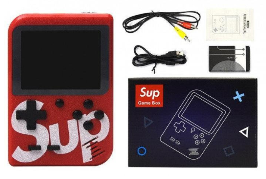 Ігрова приставка Game Box sup 400 в 1 ∙ Портативна приставка консоль із вбудованими ретро-іграми - мініатюра 4