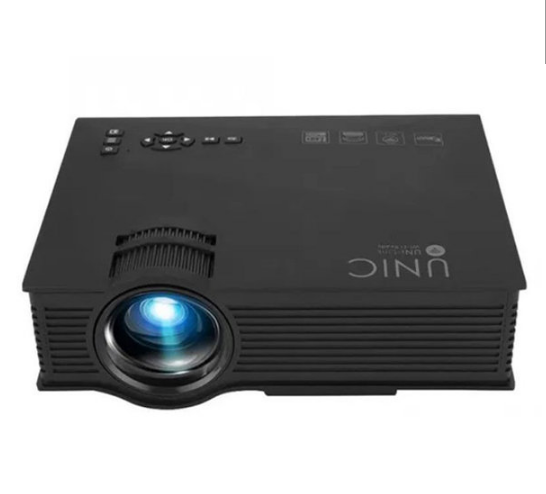 Портативний мультимедійний проектор UC68 BK | Проектор для домашнього кінотеатру | Проектор для школи - мініатюра 2