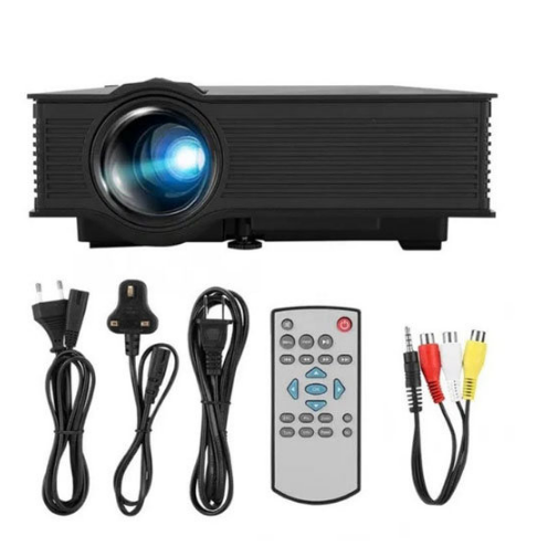 Портативний мультимедійний проектор UC68 BK | Проектор для домашнього кінотеатру | Проектор для школи - мініатюра 3