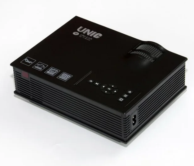 Портативний мультимедійний проектор UC68 BK | Проектор для домашнього кінотеатру | Проектор для школи - мініатюра 4