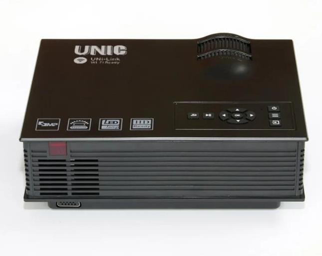 Портативний мультимедійний проектор UC68 BK | Проектор для домашнього кінотеатру | Проектор для школи - мініатюра 6