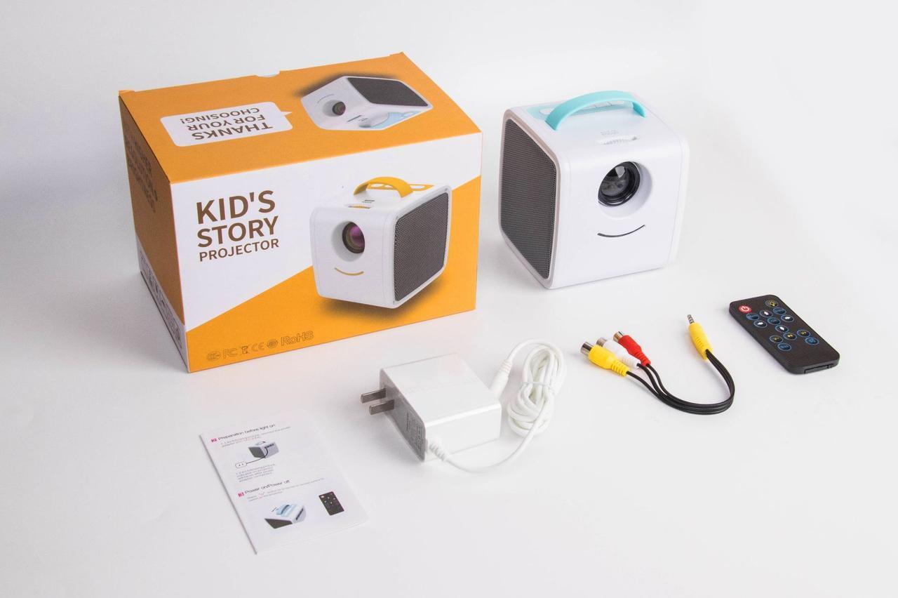 Дитячий міні-проектор Q2 Домашній портативний відеопроектор - мініатюра 7