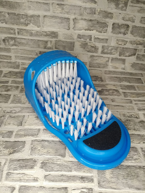 Масажний тапочок Easy Feet ∙ Щітка - масажер для ніг з пемзою, на присосках - мініатюра 5