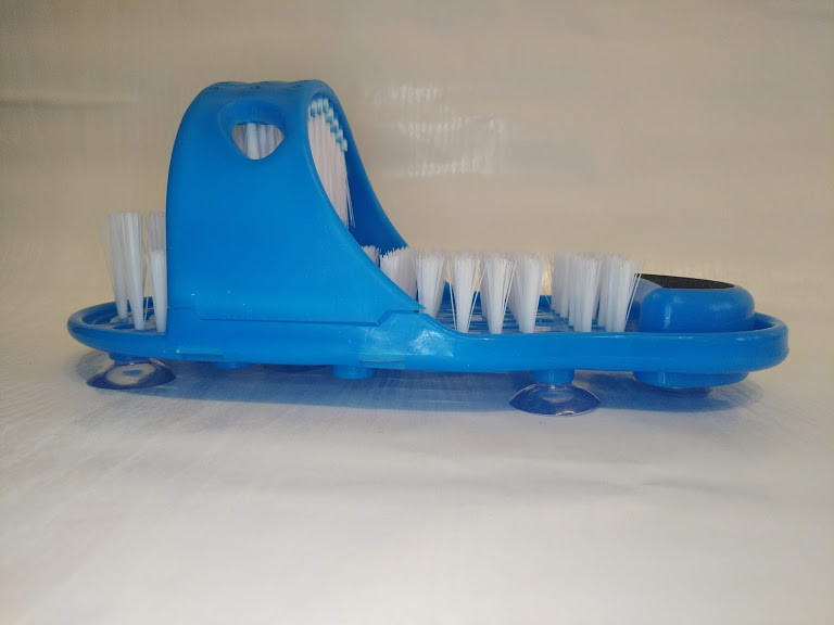 Масажний тапочок Easy Feet ∙ Щітка - масажер для ніг з пемзою, на присосках - мініатюра 8