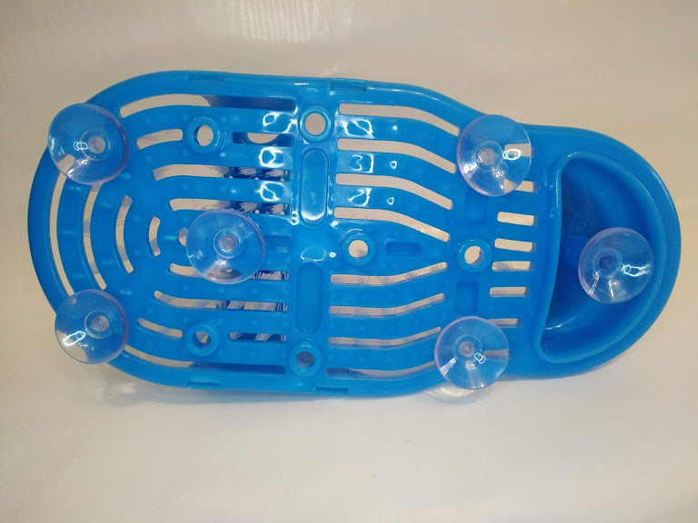 Масажний тапочок Easy Feet ∙ Щітка - масажер для ніг з пемзою, на присосках - мініатюра 9